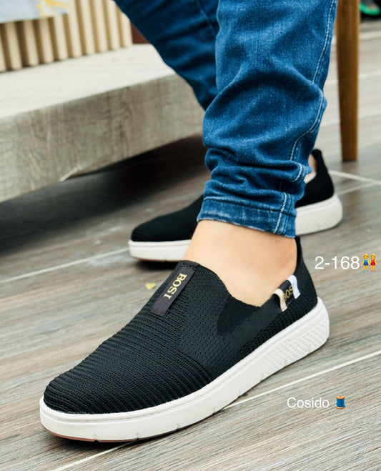 MOCASIN TELA BOSI CABALLERO V1