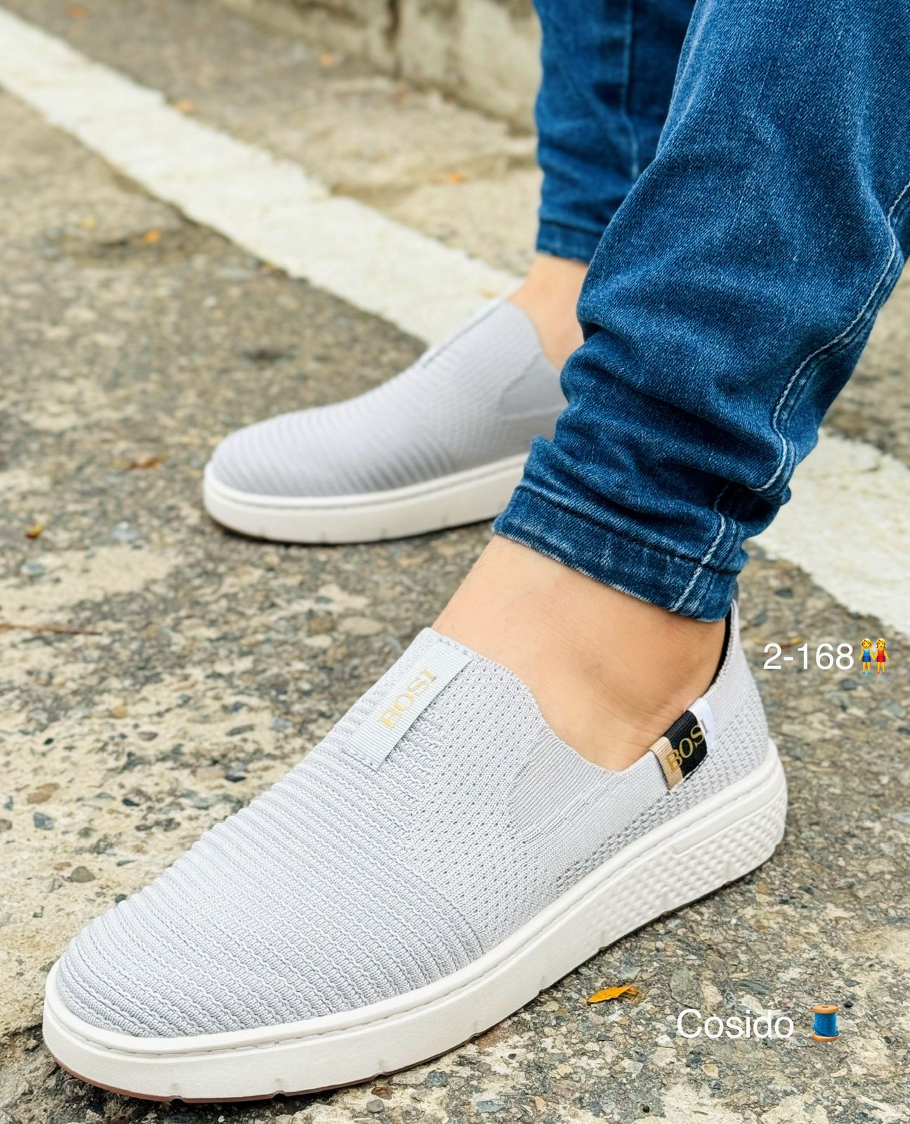 MOCASIN TELA BOSI CABALLERO V1