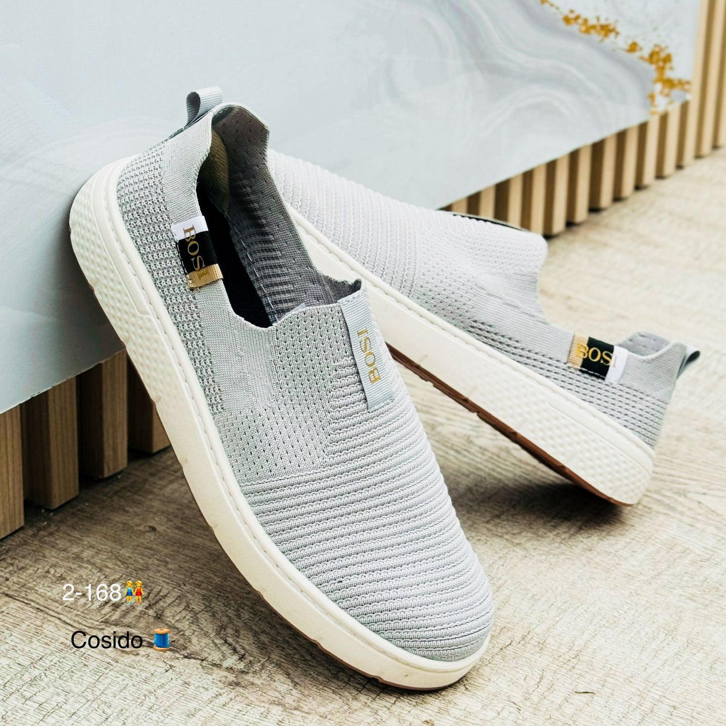 BOSI MOCASIN GRIS