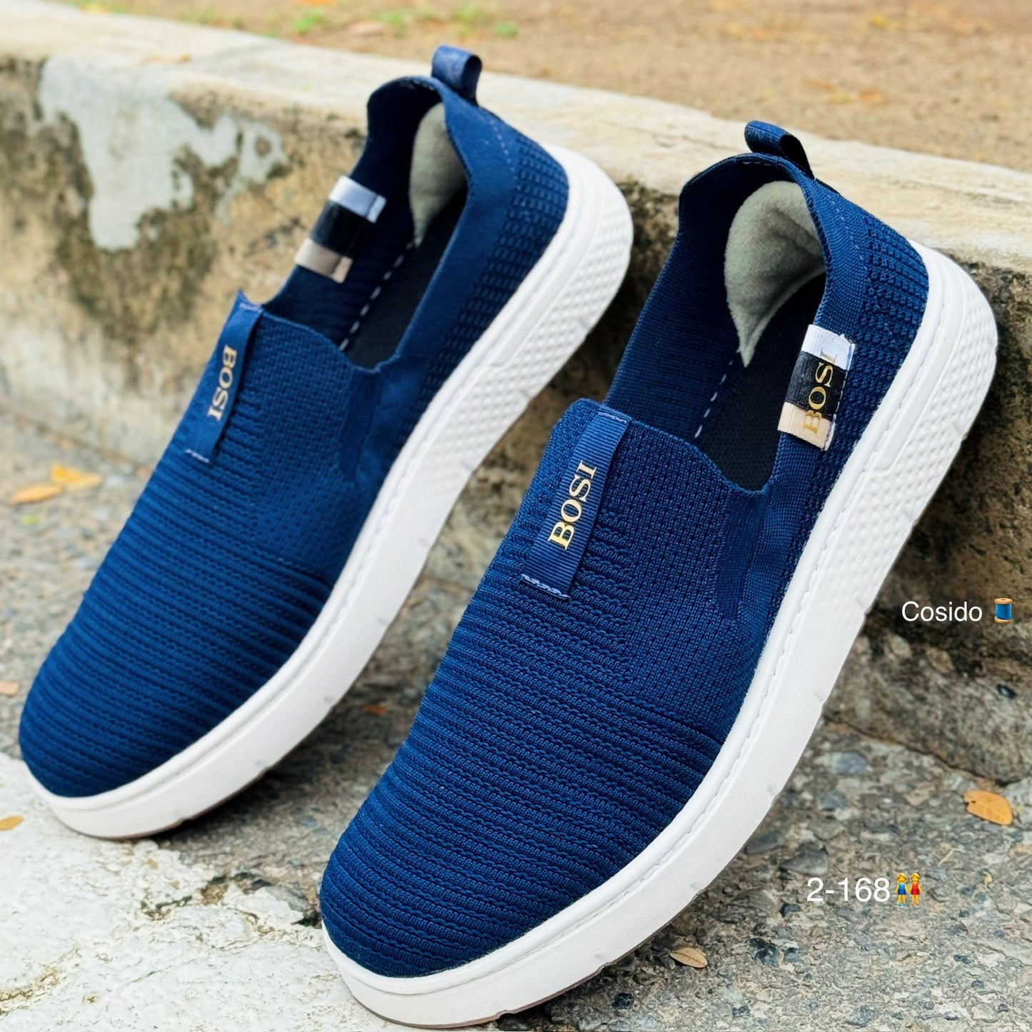 BOSI MOCASIN AZUL