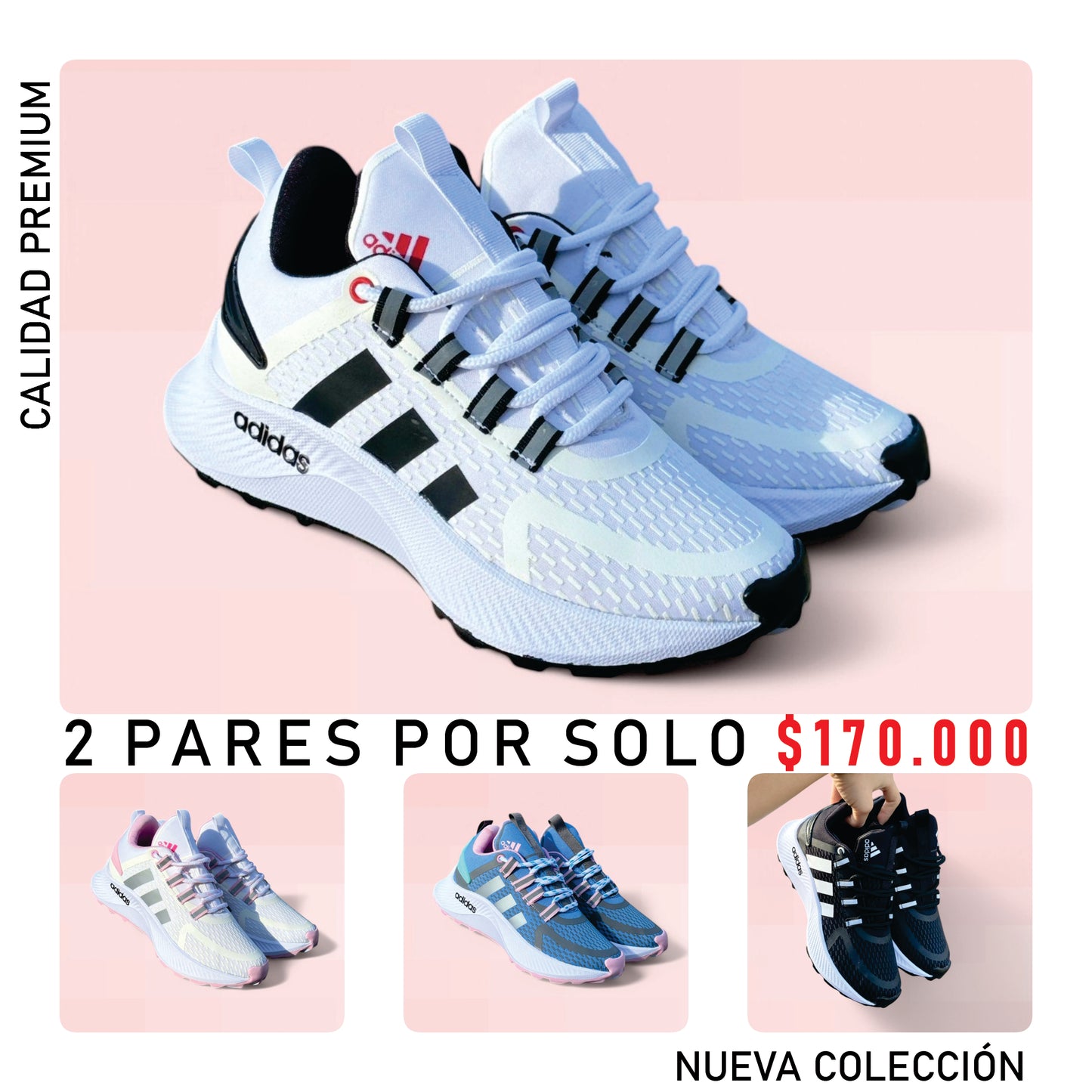ADIDAS PEGASUS PROMOCION 2 PARES