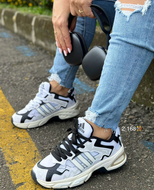 ADIDAS QUANTUM BLANCO X NEGRO