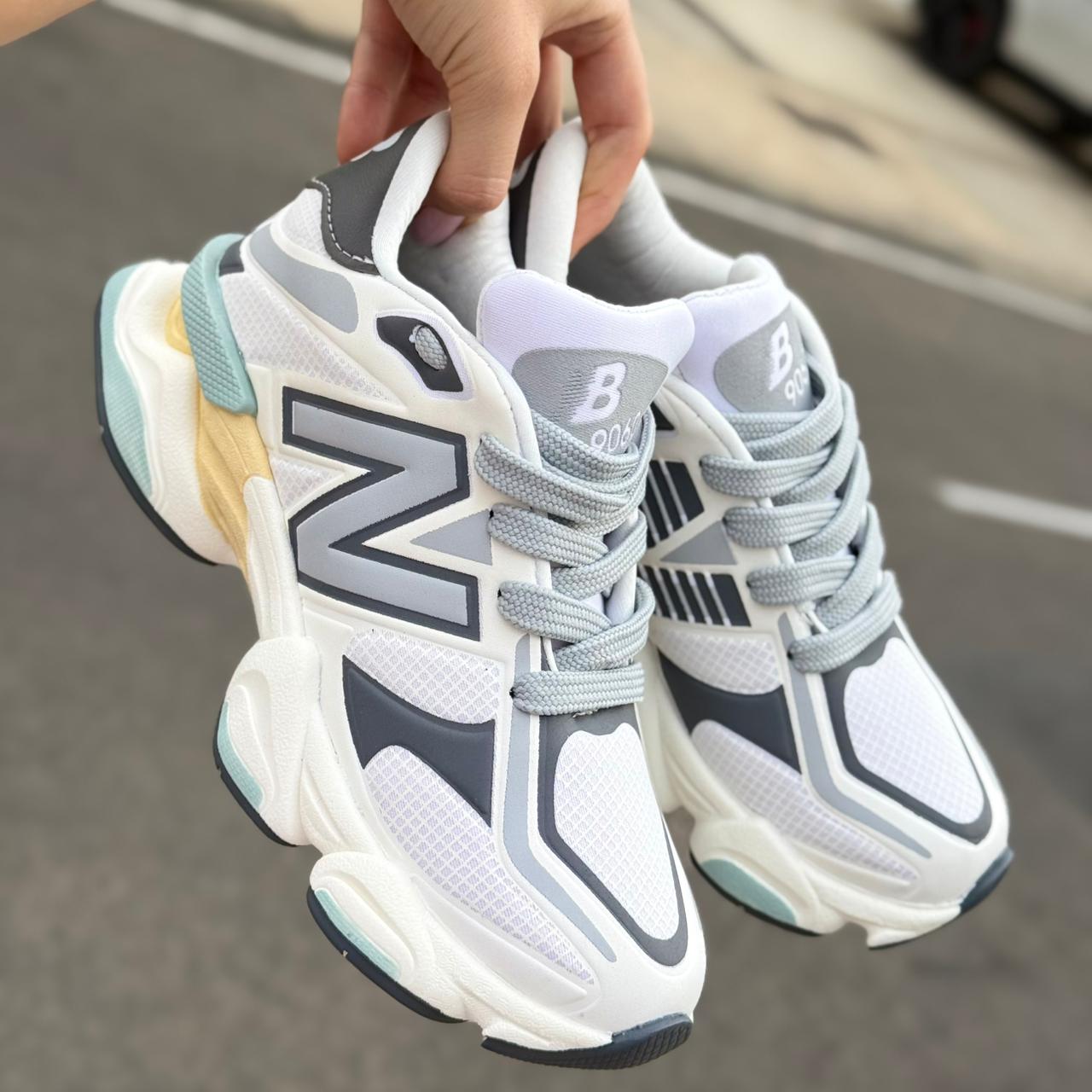 TENIS DAMA  NEW BLC 9060