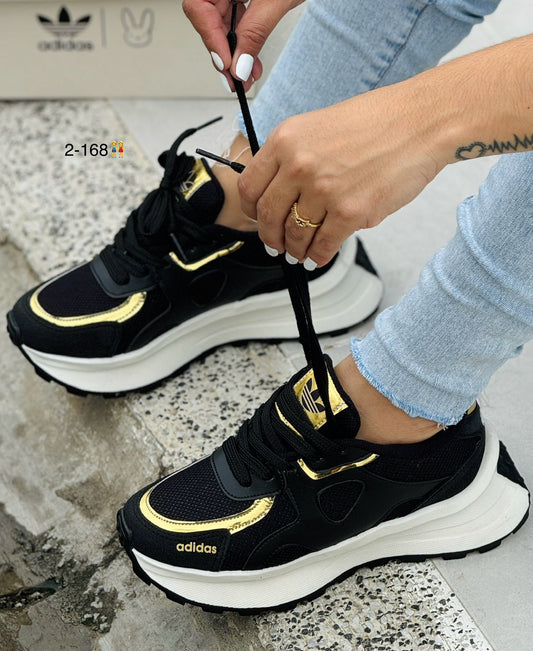 ADIDAS DAMA FULL NEGRO